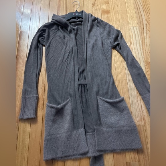 ALPHA Massimo Rebecchi Grey Long Cardigan - Picture 2 of 7